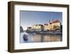 The Spree in the Nicholas' Quarter, Berlin Cathedral and Television Tower, Berlin, Germany-Markus Lange-Framed Photographic Print