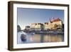 The Spree in the Nicholas' Quarter, Berlin Cathedral and Television Tower, Berlin, Germany-Markus Lange-Framed Photographic Print