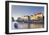 The Spree in the Nicholas' Quarter, Berlin Cathedral and Television Tower, Berlin, Germany-Markus Lange-Framed Photographic Print