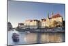 The Spree in the Nicholas' Quarter, Berlin Cathedral and Television Tower, Berlin, Germany-Markus Lange-Mounted Photographic Print