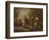 The Spring, 1882 (Oil on Panel)-Leon Richet-Framed Giclee Print