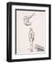 The Spring Board, Illustration from a Facsimilie of 'Excercises in Leaping and Vaulting', by A.…-null-Framed Giclee Print