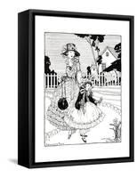 The Spring Bonnet - Child Life-Genevieve Fusch-Framed Stretched Canvas