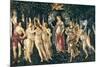 The Spring-Sandro Botticelli-Mounted Premium Giclee Print