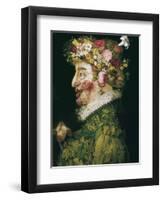 The Spring-Giuseppe Arcimboldo-Framed Art Print