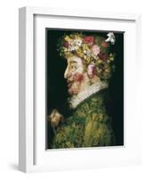 The Spring-Giuseppe Arcimboldo-Framed Art Print