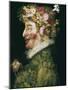 The Spring-Giuseppe Arcimboldo-Mounted Art Print