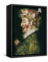 The Spring-Giuseppe Arcimboldo-Framed Stretched Canvas