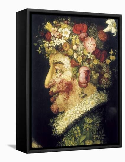 The Spring-Giuseppe Arcimboldo-Framed Stretched Canvas