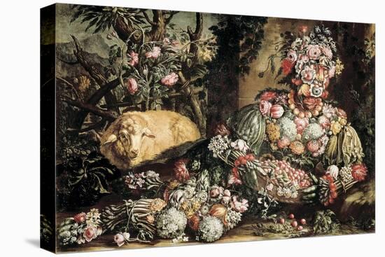 The Spring-Giuseppe Arcimboldo-Stretched Canvas