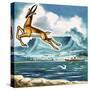 The Springbok, Emblem of South Africa-null-Stretched Canvas