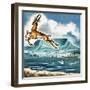 The Springbok, Emblem of South Africa-null-Framed Giclee Print