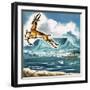 The Springbok, Emblem of South Africa-null-Framed Giclee Print