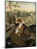 The Springtide of Life by AC Swinburne-Arthur Rackham-Mounted Giclee Print