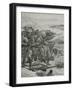 The Square at Abu-Kru, Sudan, 1885-Stanley L. Wood-Framed Giclee Print