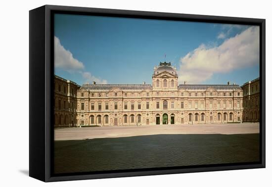 The Square Courtyard-Pierre Lescot-Framed Stretched Canvas