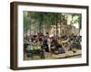 The Square in Front of Les Halles, 1880-Victor Gabriel Gilbert-Framed Giclee Print