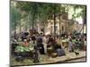 The Square in Front of Les Halles, 1880-Victor Gabriel Gilbert-Mounted Giclee Print