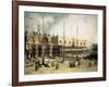 The Square of Saint Mark's, Venice (Piazza San Marco)-Canaletto-Framed Art Print