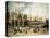 The Square of Saint Mark's, Venice (Piazza San Marco)-Canaletto-Stretched Canvas