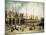 The Square of Saint Mark's, Venice (Piazza San Marco)-Canaletto-Mounted Art Print