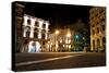 The Square of San Francisco in Old Havana at Night-Kamira-Stretched Canvas