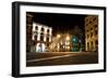 The Square of San Francisco in Old Havana at Night-Kamira-Framed Photographic Print