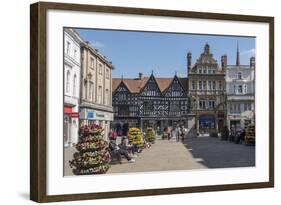 The Square, Shrewsbury, Shropshire, England, United Kingdom-Rolf Richardson-Framed Photographic Print