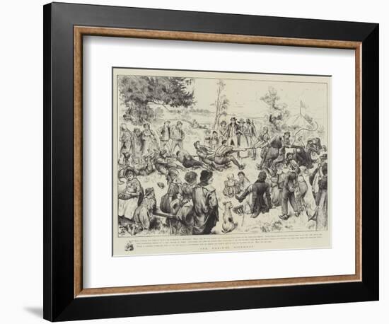 The Squire's Birthday-Frederick Barnard-Framed Giclee Print