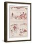 The Squire's Christmas Present-Cecil Aldin-Framed Giclee Print