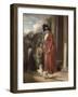 The Squire's Door, c.1790-George Morland-Framed Giclee Print