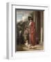 The Squire's Door, c.1790-George Morland-Framed Giclee Print