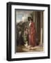 The Squire's Door, c.1790-George Morland-Framed Premium Giclee Print
