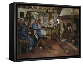 The Squire's Song-Walter Dendy Sadler-Framed Stretched Canvas