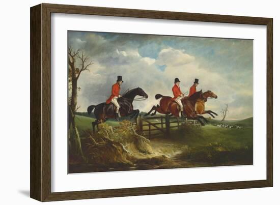 The Squire with the Quorn, c.1827-John E. Ferneley-Framed Giclee Print