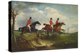 The Squire with the Quorn, c.1827-John E. Ferneley-Stretched Canvas