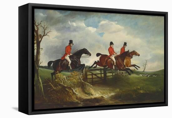 The Squire with the Quorn, c.1827-John E. Ferneley-Framed Stretched Canvas