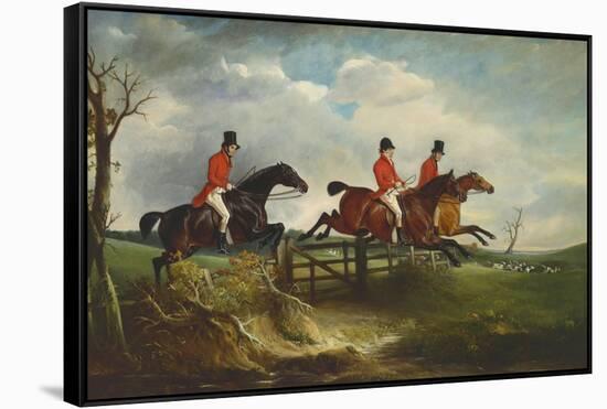 The Squire with the Quorn, c.1827-John E. Ferneley-Framed Stretched Canvas