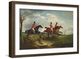 The Squire with the Quorn, c.1827-John E. Ferneley-Framed Giclee Print