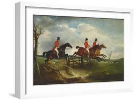 The Squire with the Quorn, c.1827-John E. Ferneley-Framed Giclee Print