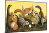 The Squirrel Family, Illustration from Once Upon a Time-null-Mounted Giclee Print