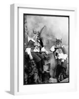 The Squirrelton Twins-Grand Ole Bestiary-Framed Art Print