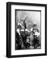 The Squirrelton Twins-Grand Ole Bestiary-Framed Art Print