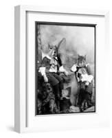 The Squirrelton Twins-Grand Ole Bestiary-Framed Art Print