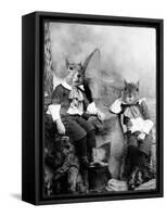 The Squirrelton Twins-Grand Ole Bestiary-Framed Stretched Canvas