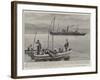 The Ss Coya on Lake Titicaca-null-Framed Giclee Print