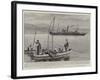 The Ss Coya on Lake Titicaca-null-Framed Giclee Print