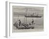 The Ss Coya on Lake Titicaca-null-Framed Giclee Print