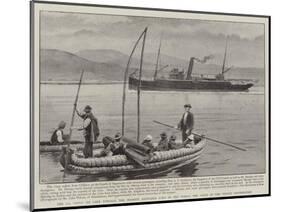 The Ss Coya on Lake Titicaca-null-Mounted Giclee Print