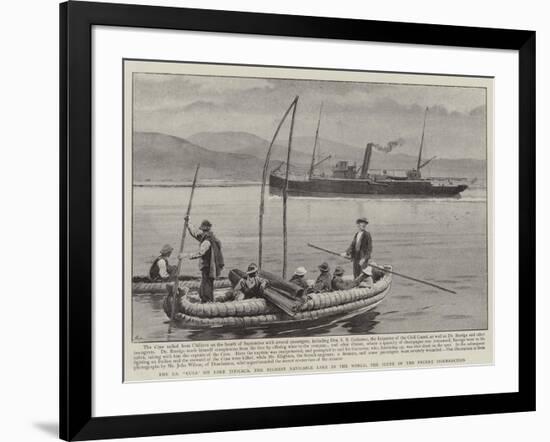 The Ss Coya on Lake Titicaca-null-Framed Giclee Print